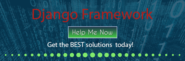 Django Framework help services