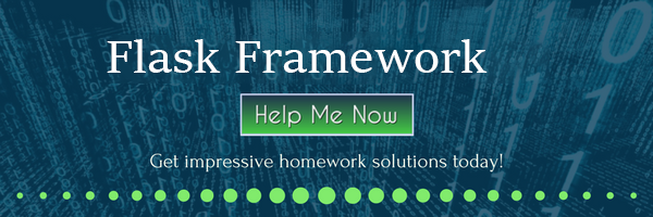Flask Framework help services